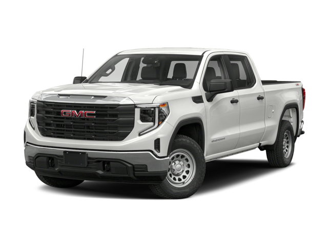 A white GMC Sierra 1500