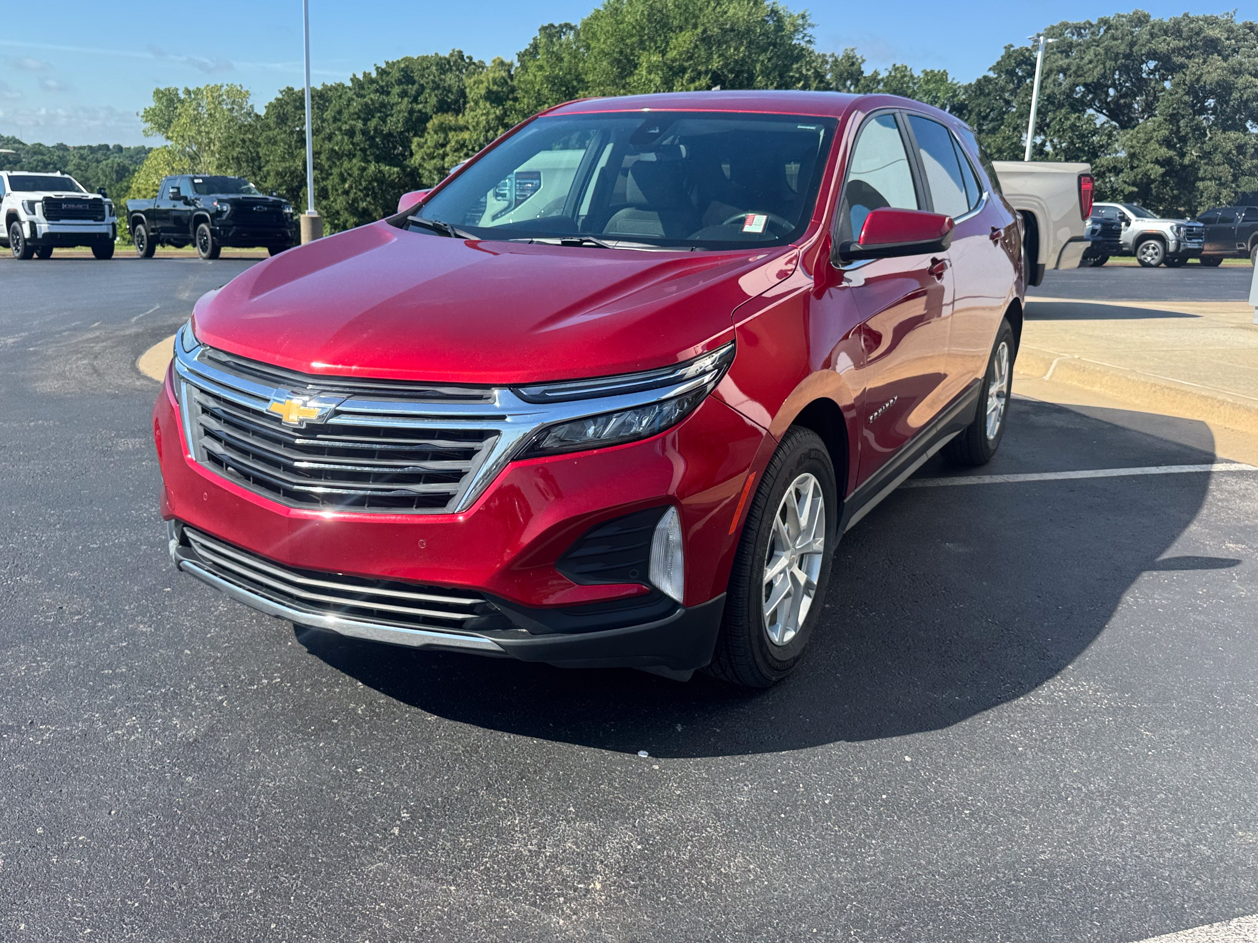 Used 2022 Chevrolet Equinox LT with VIN 3GNAXKEV9NL178023 for sale in Chandler, OK