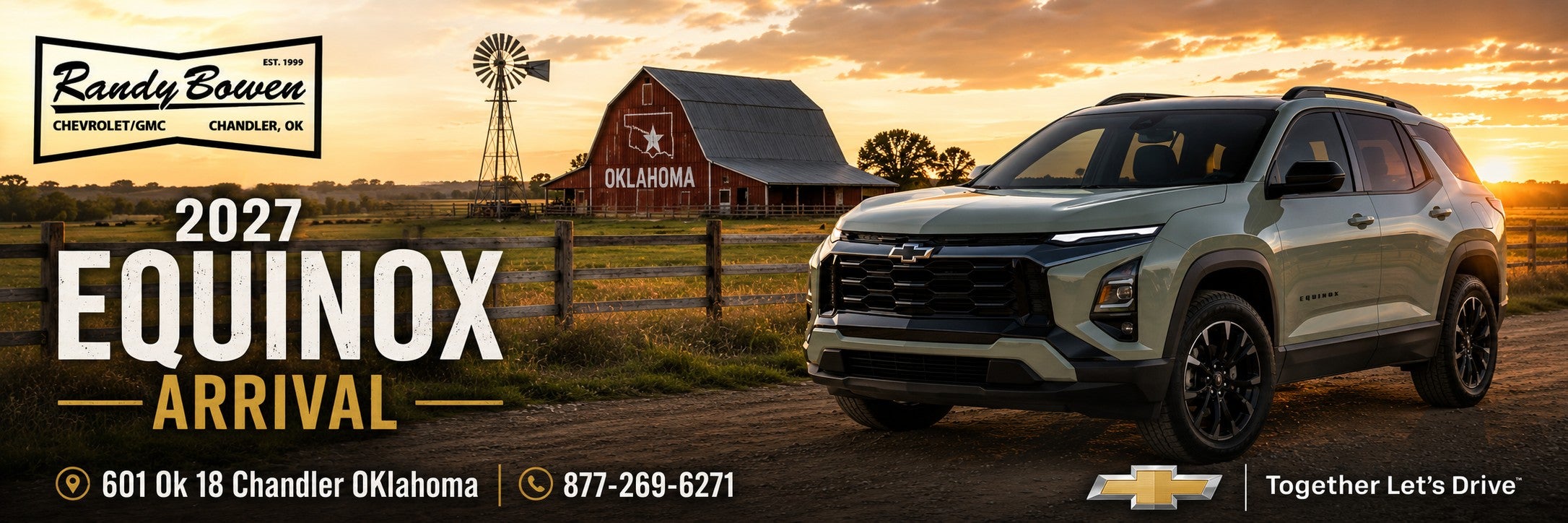 2027 Chevrolet Equinox at Randy Bowen Chevrolet, Chandler OK