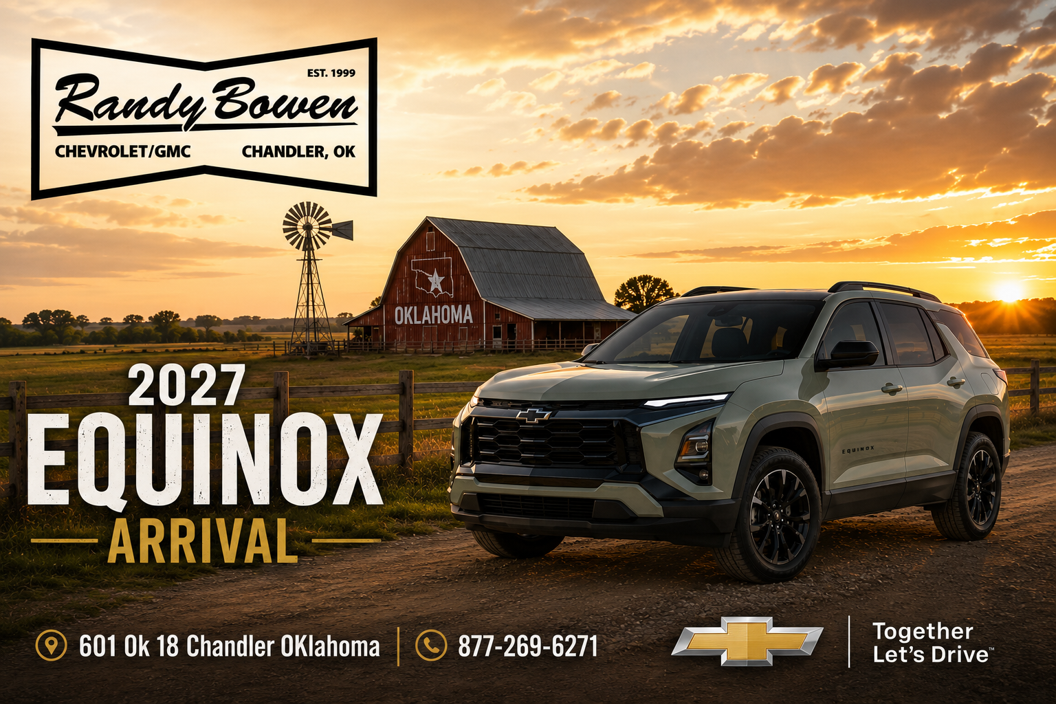 2027 Chevrolet Equinox at Randy Bowen Chevrolet, Chandler OK